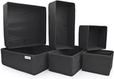 D-Set of 6 - Black