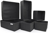 D-Set of 6 - Black