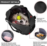 JD Fresh Duffle Gym Bag for Men and Women, Gym Bag with Shoe Compartment, Duffel Bag for Gym, Workout, Colour Blue Haze