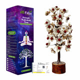 300 Beads Crystal Tree/7 Chakra Crystal Tree/Showpiece Good Luck and Positive Energy/Showpiece for Living Room/Natural Healing Gemstones Money Tree/Lucky Tree for Good Luck (Black)