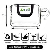 Transparent Cloth Cover - Durable, Dustproof Wardrobe Organizer for Clothes, Sarees, and Dresses