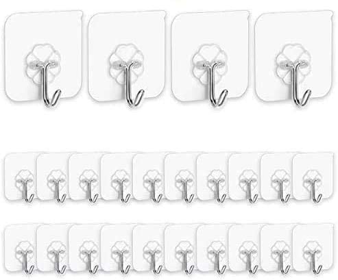 Adhesive Wall Hook-6-Pcs