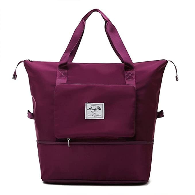 Duffle Pouch bag-Dark-Purple