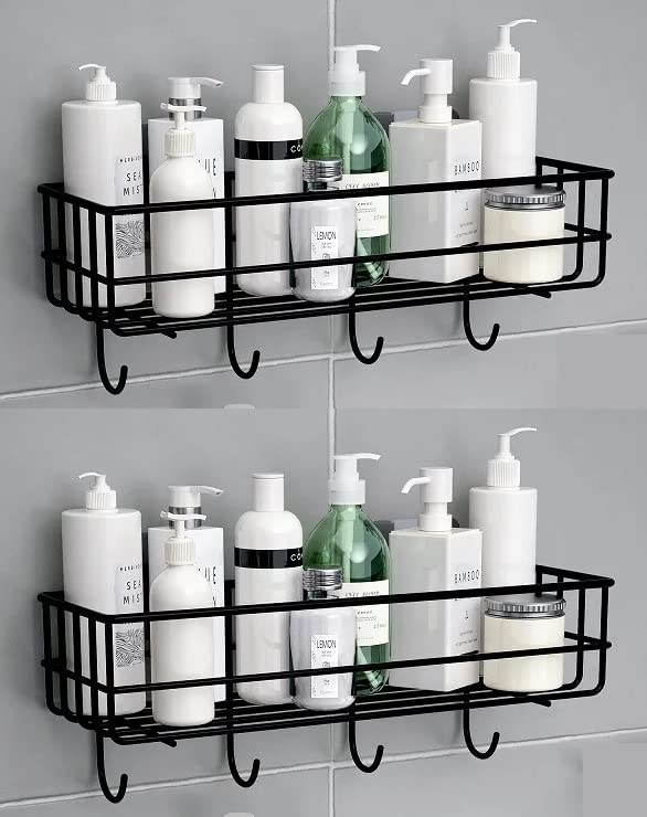 Adhesve-Shelf-Black-1-Tier