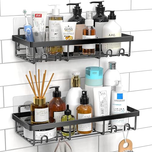 SHOWER CADDIES-Black