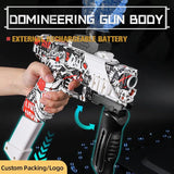 Electric Operated Gel Blaster Gun Automatic Toy Gun for Kids Toy Gun High Speed Upto 50 Feet Range Including 10000 Gel Balls Color Army
