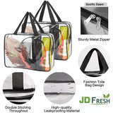 JD Fresh Saree covers for clothes with Zip, Sari Cover bags for saree storage, Saree Bags for wardrobe, Storage Organizer for Wardrobe,