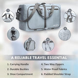 JD Fresh Foldable Nylon Travel Bag for Women/Waterproof Travel Luggage for Men/Expandable Duffle Bags/Lightweight Gym Bag
